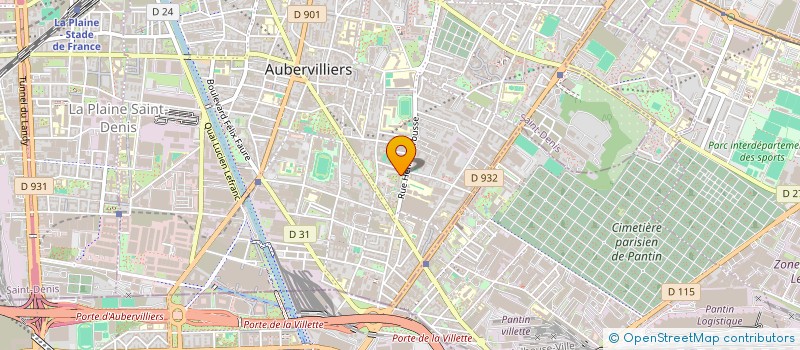 localisation de l'entreprise MONSIEUR EMMANUEL-ALEXANDRE GOLDSTEIN à AUBERVILLIERS