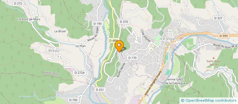 localisation de l'entreprise MONSIEUR EMMANUEL ALIANE  AVEZE