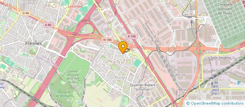 localisation de l'entreprise MONSIEUR EMMANUEL ALIOUAT  RUNGIS