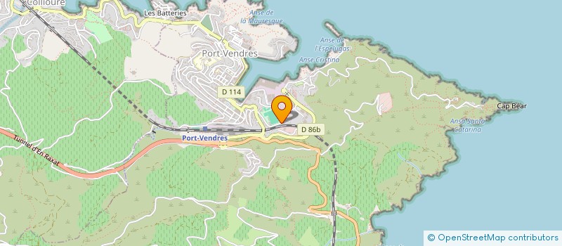 localisation de l'entreprise MONSIEUR EMMANUEL ALIS  PORT-VENDRES