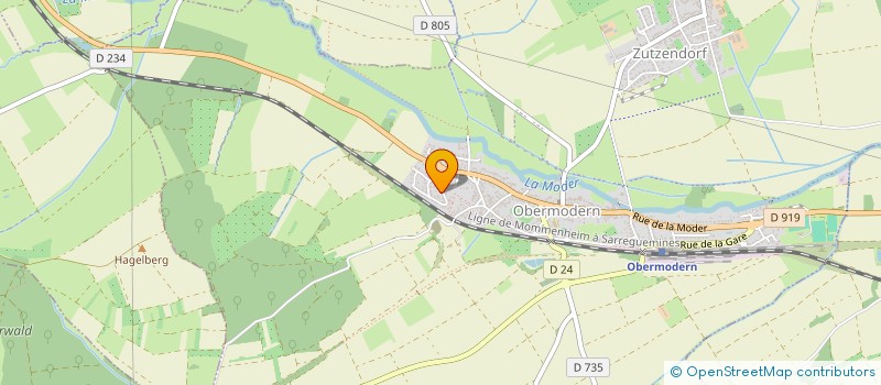 localisation de l'entreprise MONSIEUR EMMANUEL ALLENBACH  DOSSENHEIM-SUR-ZINSEL