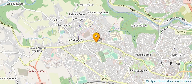 localisation de l'entreprise MONSIEUR EMMANUEL ALLO à SAINT-BRIEUC