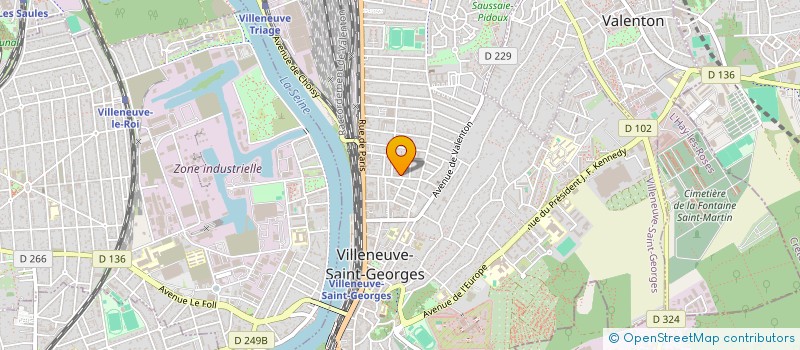 localisation de l'entreprise MONSIEUR EMMANUEL ALVES COELHO à VILLENEUVE-SAINT-GEORGES