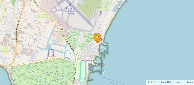 localisation de l'entreprise MONSIEUR EMMANUEL AMIC  HYERES