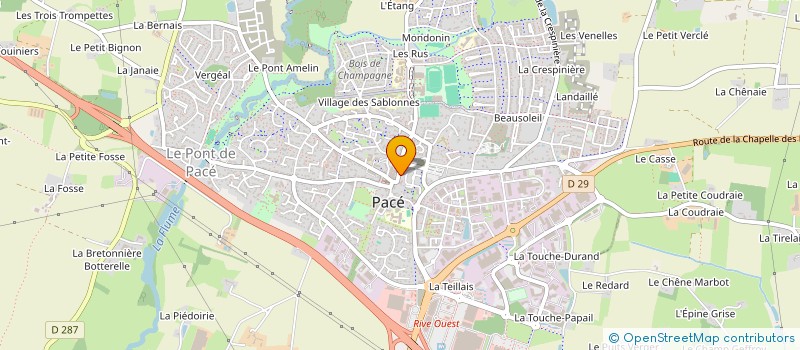 localisation de l'entreprise MONSIEUR EMMANUEL AMOSSE  PACE