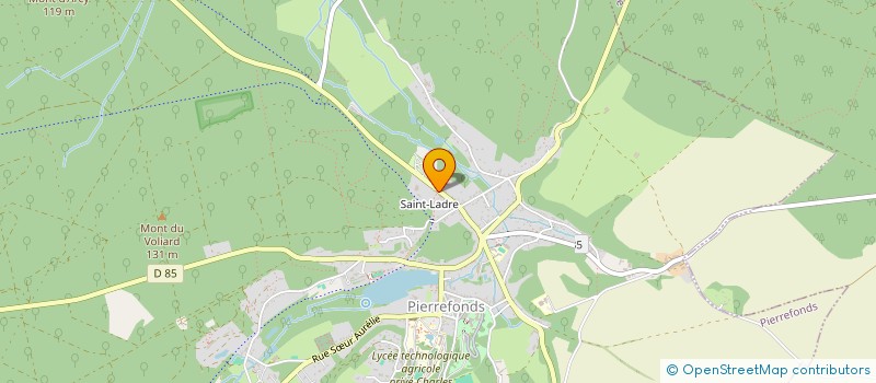 localisation de l'entreprise MONSIEUR EMMANUEL ANDRIEUX  PIERREFONDS