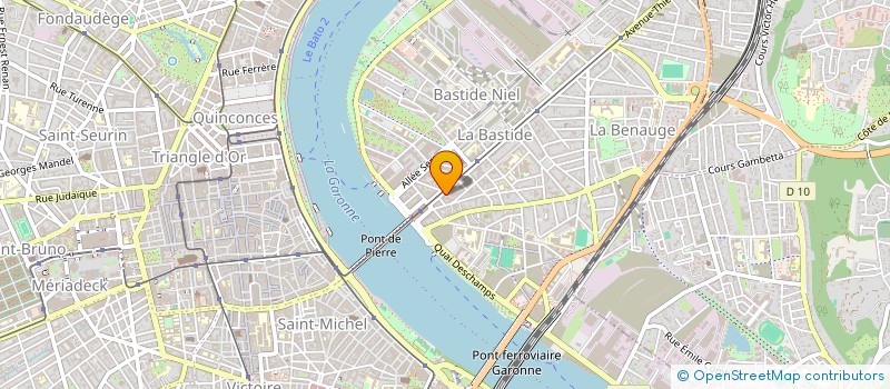 localisation de l'entreprise MONSIEUR EMMANUEL ANTOINE  BORDEAUX