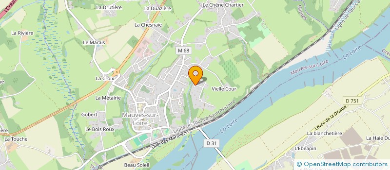 localisation de l'entreprise MONSIEUR EMMANUEL ANZERAEY  MAUVES-SUR-LOIRE