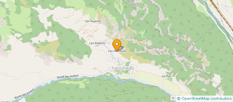 localisation de l'entreprise MONSIEUR EMMANUEL ARDUIN à FREISSINIERES