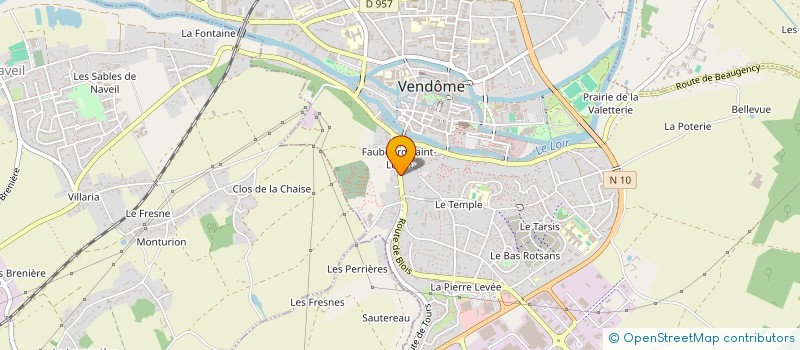 localisation de l'entreprise MONSIEUR EMMANUEL ARRAULT à VENDOME