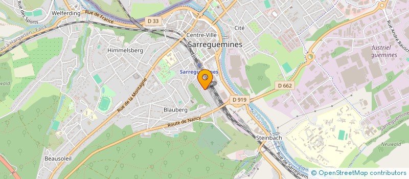 localisation de l'entreprise MONSIEUR EMMANUEL ASCASIBAR  SARREGUEMINES