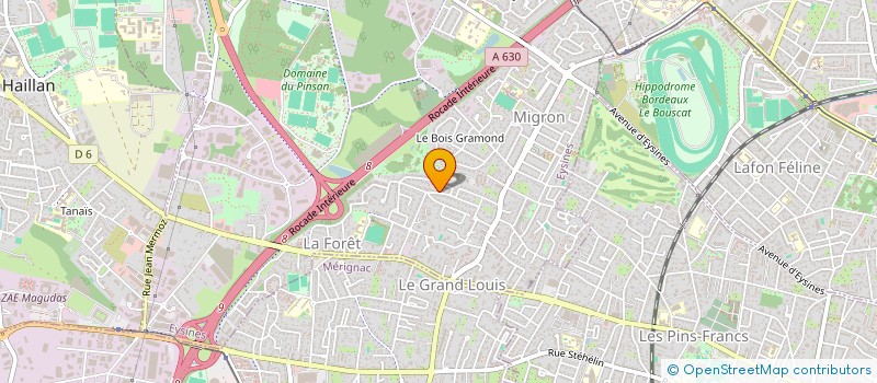 localisation de l'entreprise MONSIEUR EMMANUEL ASSABAN  EYSINES