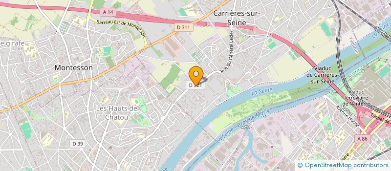 localisation de l'entreprise MONSIEUR EMMANUEL ATLAN à CARRIERES-SUR-SEINE