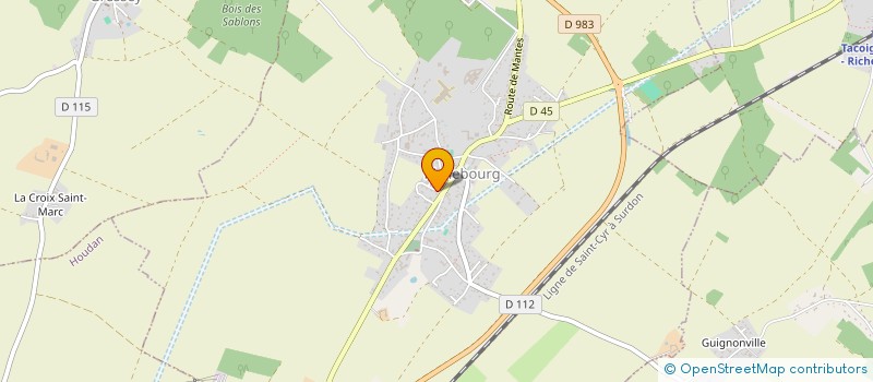 localisation de l'entreprise MONSIEUR EMMANUEL AUBAGUE  RICHEBOURG