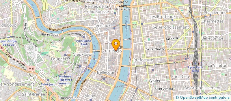 localisation de l'entreprise MONSIEUR EMMANUEL AUBIN  LYON