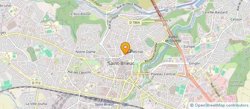 localisation de l'entreprise MONSIEUR EMMANUEL AUBRUN à SAINT-BRIEUC