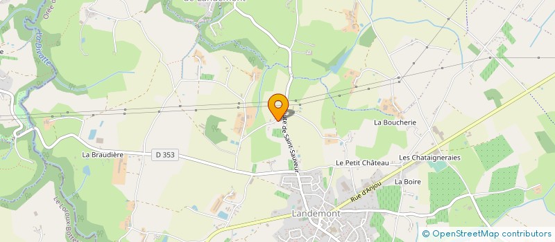 localisation de l'entreprise MONSIEUR EMMANUEL AUDOUIN à MONTREVAULT-SUR-EVRE