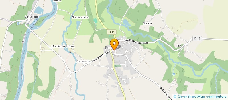 localisation de l'entreprise MONSIEUR EMMANUEL AUZENET  PERSAC