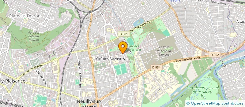 localisation de l'entreprise MONSIEUR EMMANUEL AZEMKOUO à NEUILLY-SUR-MARNE