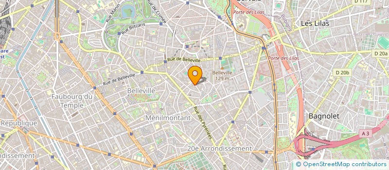 localisation de l'entreprise MONSIEUR EMMANUEL BACQUET  PARIS