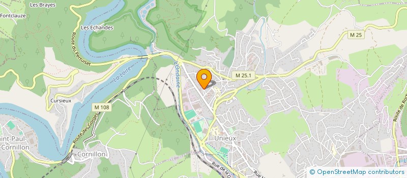 localisation de l'entreprise MONSIEUR EMMANUEL BADOL  UNIEUX