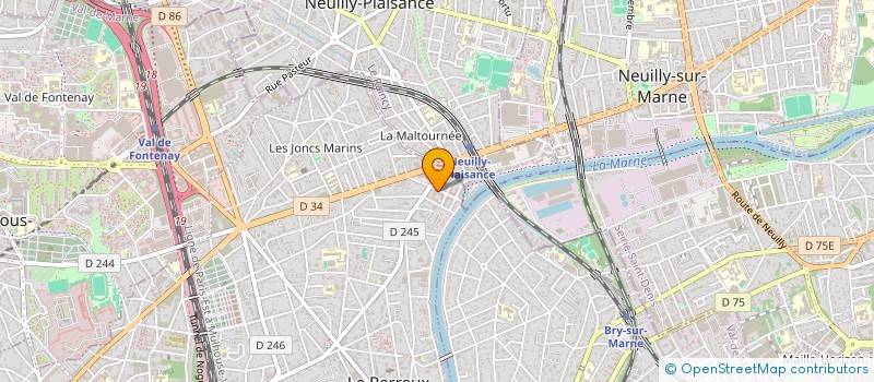 localisation de l'entreprise MONSIEUR EMMANUEL BADOUAL  LE PERREUX-SUR-MARNE