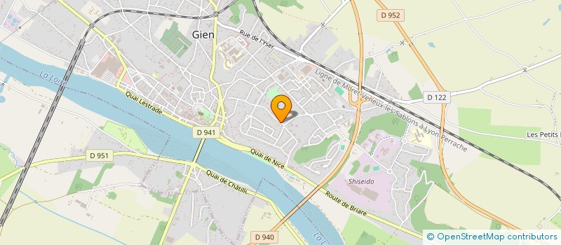 localisation de l'entreprise MONSIEUR EMMANUEL BALLUT à GIEN