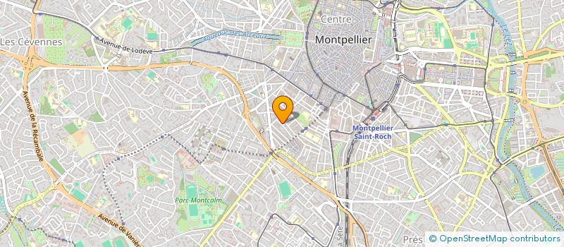 localisation de l'entreprise MONSIEUR EMMANUEL BANGUE-MAYNIEL  MONTPELLIER