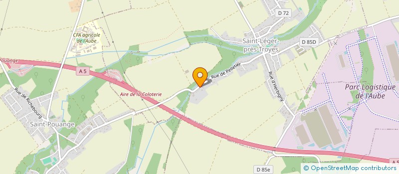 localisation de l'entreprise MONSIEUR EMMANUEL BANRY  SAINT-LEGER-PRES-TROYES