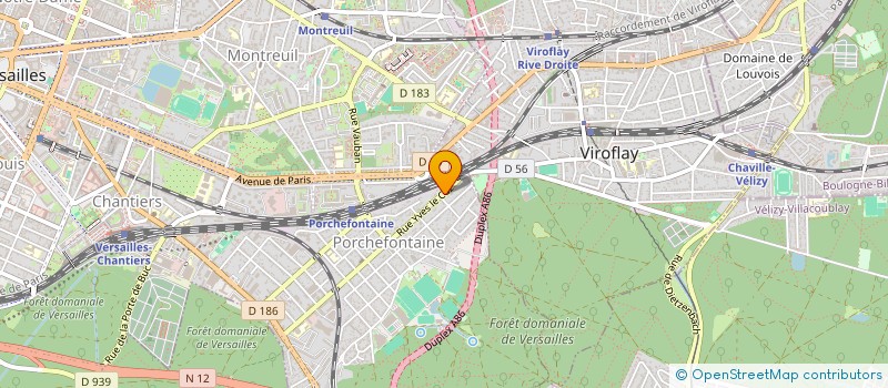 localisation de l'entreprise MONSIEUR EMMANUEL BANVILLET à VERSAILLES