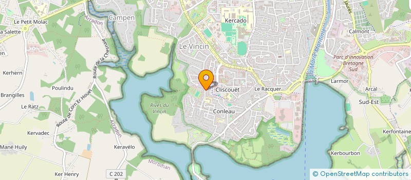 localisation de l'entreprise MONSIEUR EMMANUEL BARBARY à VANNES