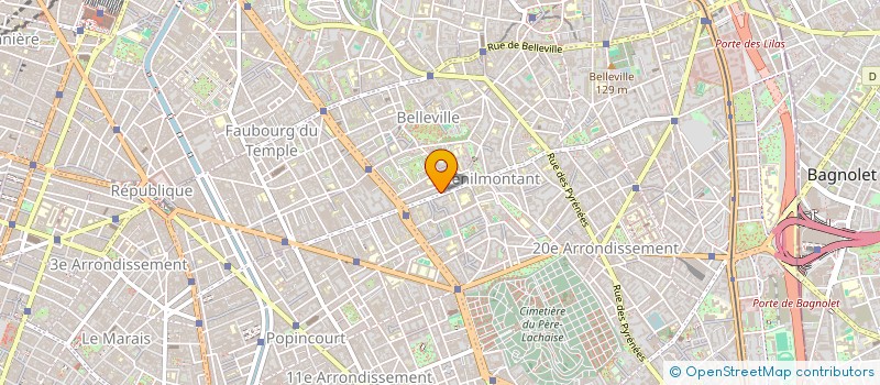 localisation de l'entreprise MONSIEUR EMMANUEL BARBE  PARIS