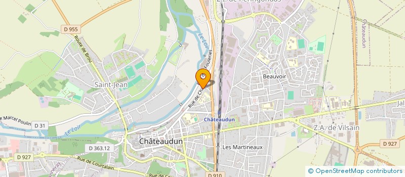 localisation de l'entreprise MONSIEUR EMMANUEL BARBIER à CHATEAUDUN