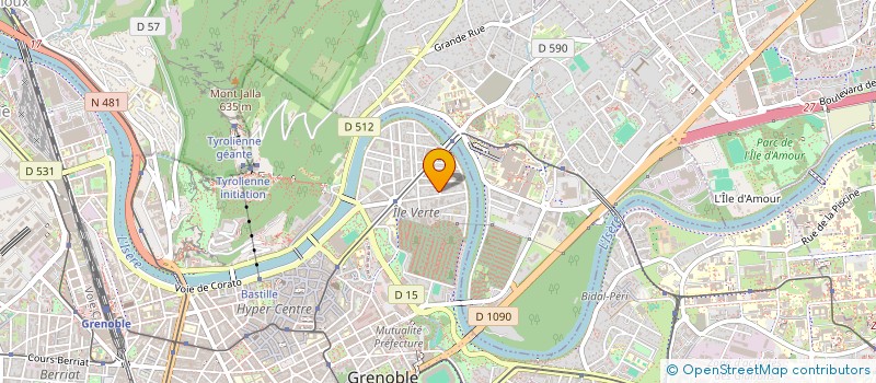 localisation de l'entreprise MONSIEUR EMMANUEL BARBIER à GRENOBLE