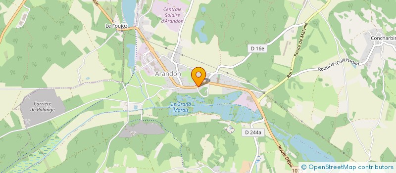 localisation de l'entreprise MONSIEUR EMMANUEL BARCELONA  ARANDON-PASSINS