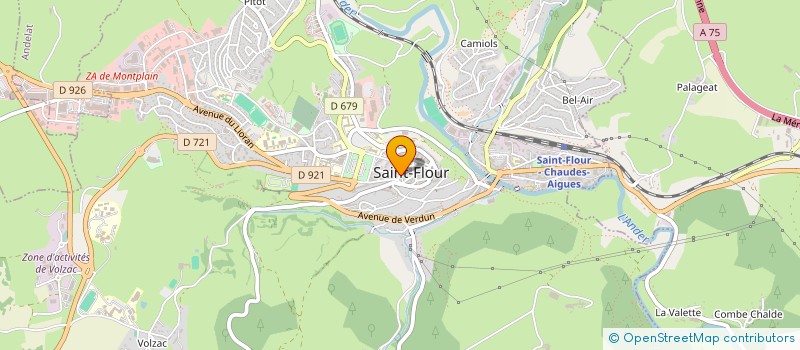 localisation de l'entreprise MONSIEUR EMMANUEL BARNERIAS à SAINT-FLOUR