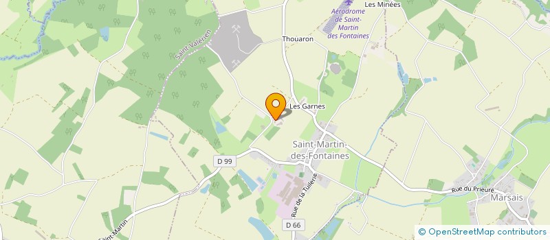 localisation de l'entreprise MONSIEUR EMMANUEL BARRAUD  SAINT-MARTIN-DES-FONTAINES