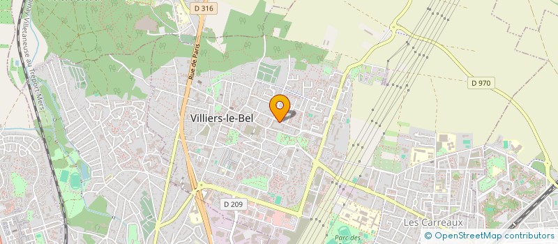 localisation de l'entreprise MONSIEUR EMMANUEL BATISTA  VILLIERS-LE-BEL