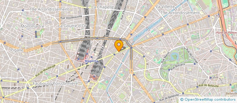 localisation de l'entreprise MONSIEUR EMMANUEL BAUCHARD  PARIS