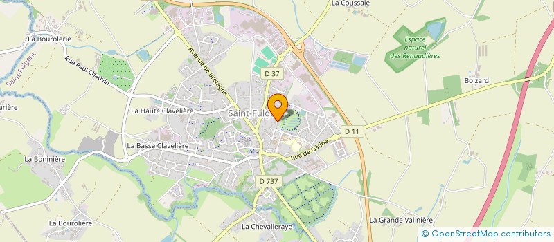 localisation de l'entreprise MONSIEUR EMMANUEL BAUDOUIN à SAINT-FULGENT