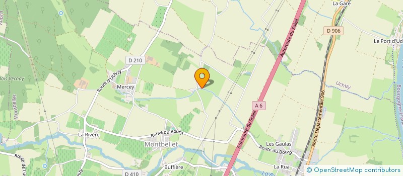 localisation de l'entreprise MONSIEUR EMMANUEL BAUDRAS  MONTBELLET