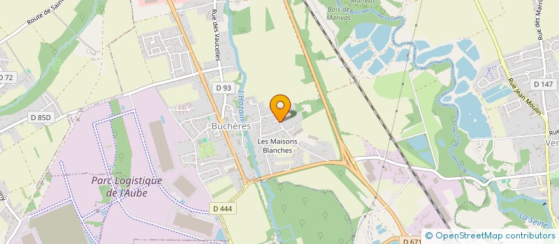 localisation de l'entreprise MONSIEUR EMMANUEL BAYOL  BUCHERES