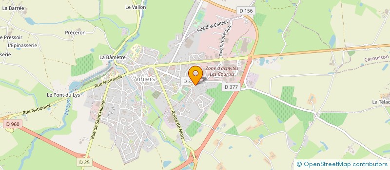 localisation de l'entreprise MONSIEUR EMMANUEL BAZANTAY à LYS-HAUT-LAYON