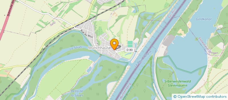 localisation de l'entreprise MONSIEUR EMMANUEL BECHTEL  MUNCHHAUSEN