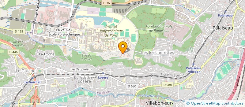 localisation de l'entreprise MONSIEUR EMMANUEL BEGUIER à PALAISEAU
