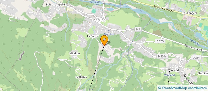 localisation de l'entreprise MONSIEUR EMMANUEL BELLO  MORILLON