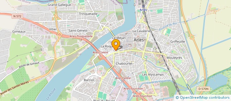 localisation de l'entreprise MONSIEUR EMMANUEL BENARD à ARLES