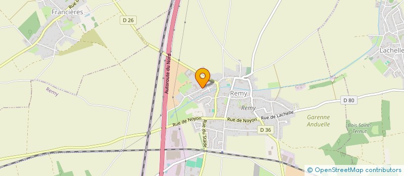 localisation de l'entreprise MONSIEUR EMMANUEL BENFENATI  REMY