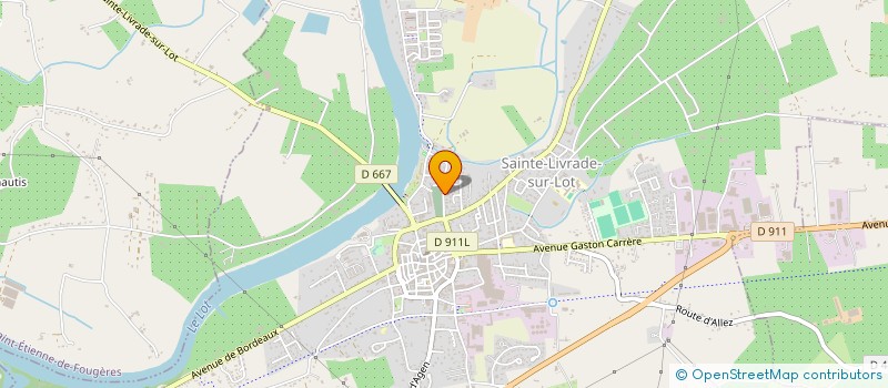 localisation de l'entreprise MONSIEUR EMMANUEL BENLLOCH  SAINTE-LIVRADE-SUR-LOT