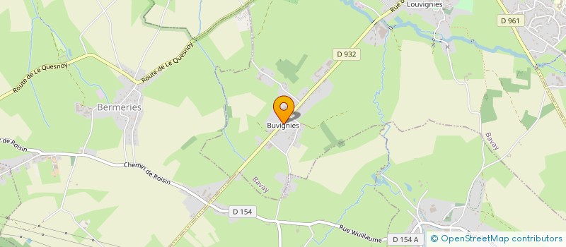 localisation de l'entreprise MONSIEUR EMMANUEL BENOIT  BELLIGNIES